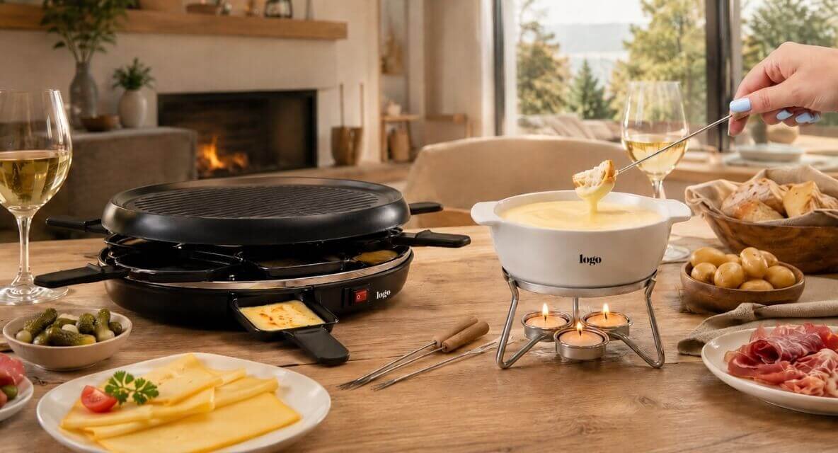 Appareils à raclette et fondue